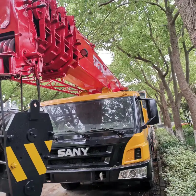 Good Condition Used SANY STC750 75 Ton Hydraulic Truck Crane