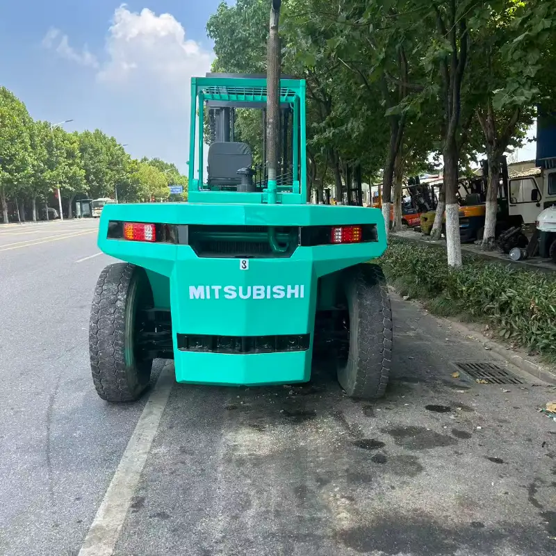 Used Mitsubishi 16T Heavy Diesel Counterbalance Forklift 